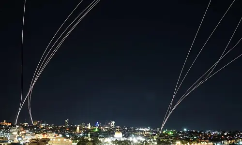 Iran fires missiles at Israel for first time since truce