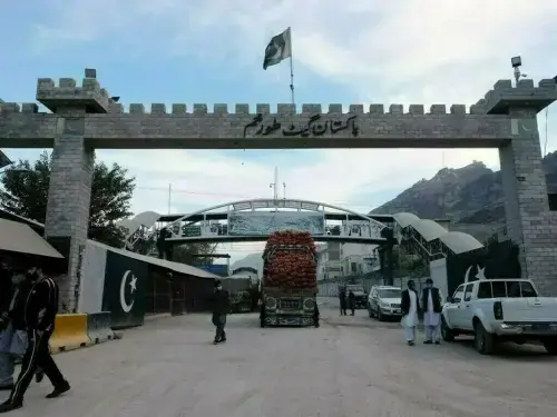 Stranded trucks to start re-entering via Torkham border from today