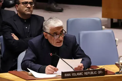 No sustainable deal can be reached under threats, Iran's UN envoy says