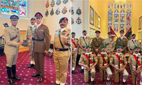 پاک فوج نے انٹرنیشنل پیس اسٹیکنگ مقابلے میں پہلی پوزیشن حاصل کر لی