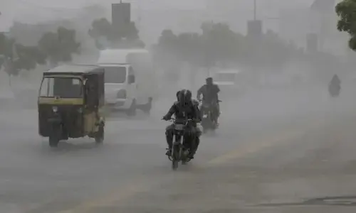 بالائی علاقوں میں ہفتہ بھر بارشوں اور گرج چمک کا امکان