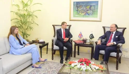 Improved regional stability post US-Iran deal to spur investment, trade: Aurangzeb tells UK minister Improved regional stability post US-Iran deal to spur investment, trade: Aurangzeb tells UK minister