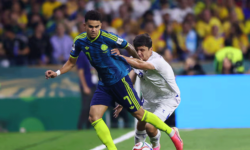 Dazzling Diaz steps up to starring role for Colombia