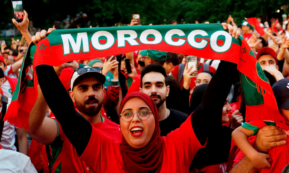 Strugglers no more: Morocco fans brimming with pride at being part of World Cup elite