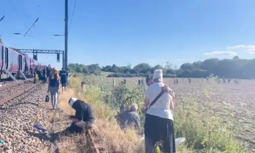 Driver killed, 28 in hospital as UK train collision probed Driver killed, 28 in hospital as UK train collision probed