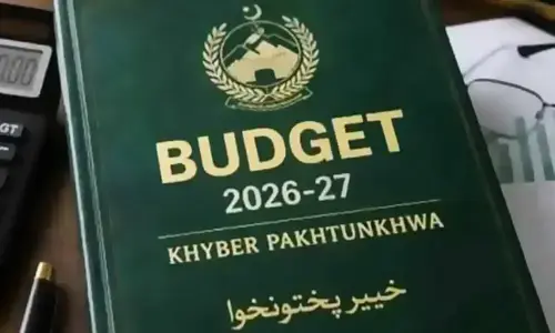 خیبر پختونخوا بجٹ