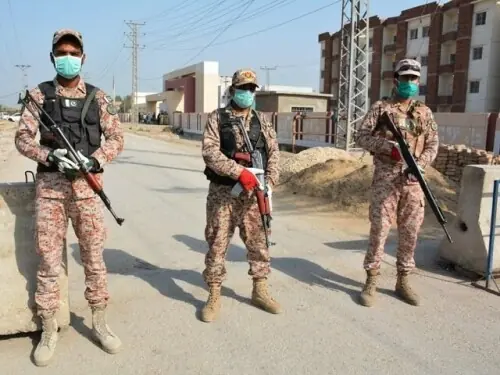 Three Rangers personnel martyred, four injured as Karachi camp attack foiled, says ISPR