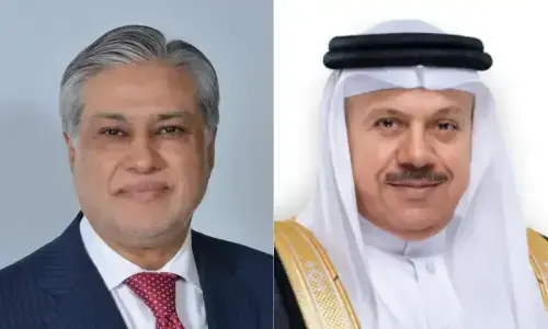 بحرینی وزیر خارجہ کا اسحاق ڈار سے ٹیلی فونک رابطہ، پاکستان کے مفاہمتی کردار کو سراہا