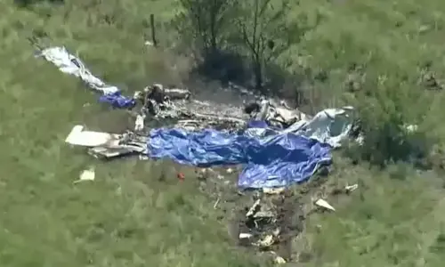 Eleven people killed in plane crash in northeastern France, local officials say