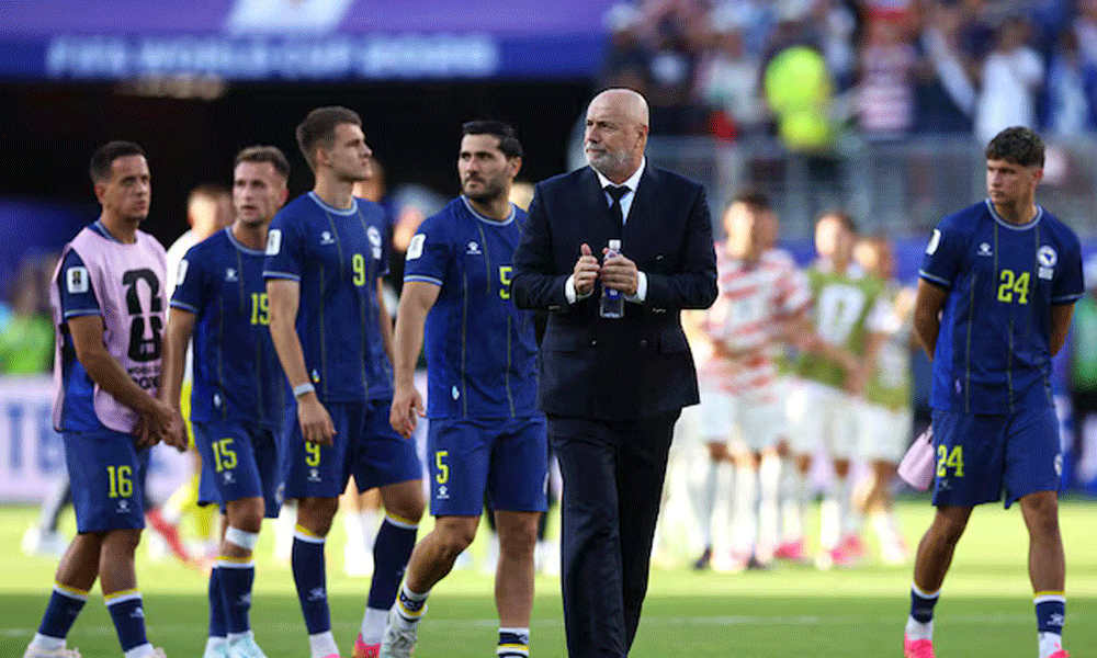 Bosnia boss says players should be proud of World Cup journey