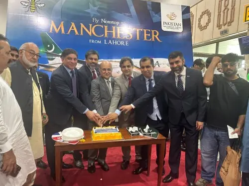 PIA inaugurates direct Lahore&ndash;Manchester flights