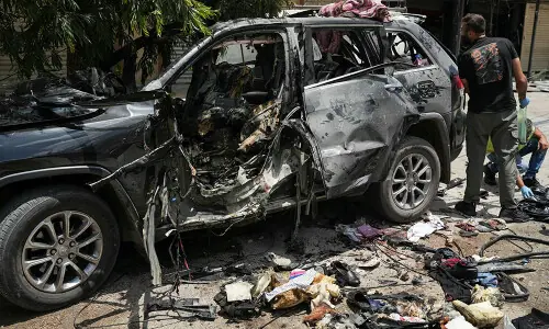 Lebanon state media says Israeli strike on south kills 4, including 3 women