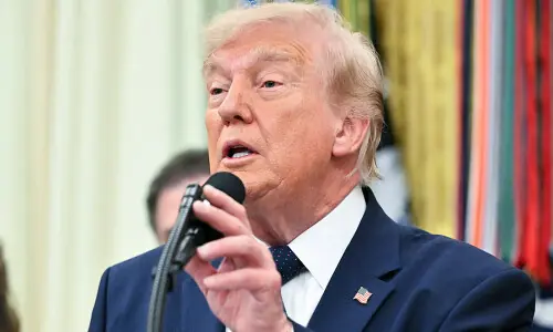 Trump says he asked FIFA chief to review red card foul