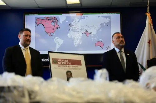 US charges imprisoned Indian gang leader with ordering 2023 murder of Canadian Sikh separatist