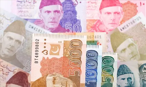 Pakistan rupee records gain against US dollar