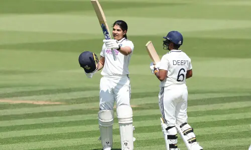 India's Bhatia becomes first woman to score Lord's Test century