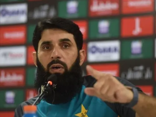 Misbah urges young cricketers to prioritise discipline Misbah urges young cricketers to prioritise discipline