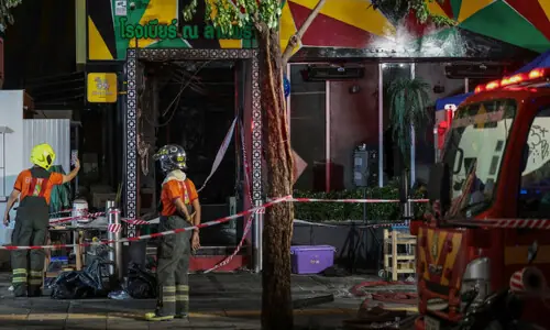 Bangkok pub fire kills at least 27 people