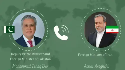 اسحاق ڈار کا ایرانی وزیر خارجہ سے رابطہ، کشیدگی کم کرنے پر زور اسحاق ڈار کا ایرانی وزیر خارجہ سے رابطہ، کشیدگی کم کرنے پر زور