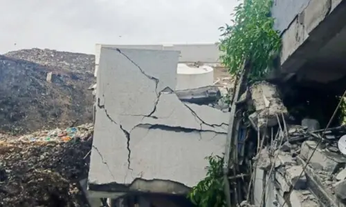 Garbage heap collapse kills 9 at India waste plant