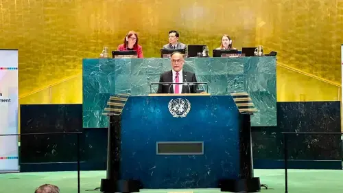 اقوام متحدہ میں پاکستان کا پائیدار ترقی کے اہداف کے حصول کے لیے وسیع تر عالمی یکجہتی کا مطالبہ