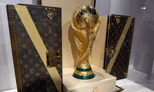 World Cup trophy to arrive in style in bespoke Louis Vuitton trunk