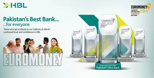 HBL wins &lsquo;Pakistan&rsquo;s Best Bank 2026&rsquo; award by Euromoney