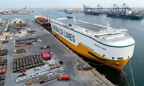 First-ever RoRo shipment: Vessel carrying over 2,000 EVs berths at KGTML terminal