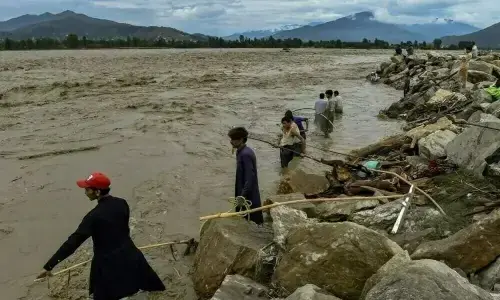 Four killed as van swept away by flood in Landikotal Four killed as van swept away by flood in Landikotal