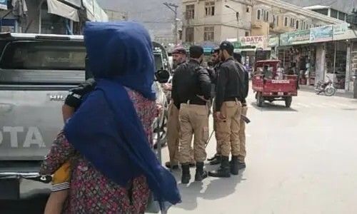 Two suspects held in Kharmang killings Two suspects held in Kharmang killings
