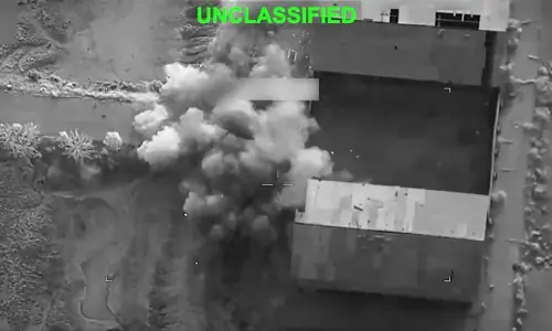 US launches new wave of strikes on Iran 'military targets'