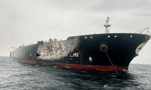 Iran's Guards say tanker catches fire after explosion near Strait of Hormuz