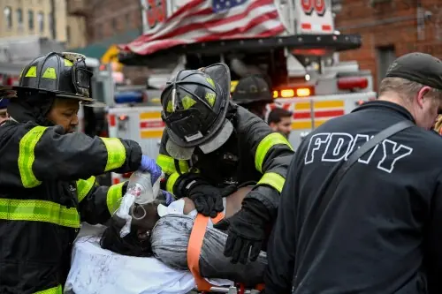At least 21 people injured in New York City fire