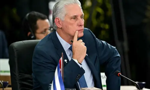 Cuban president accuses US of seeking to seize island
