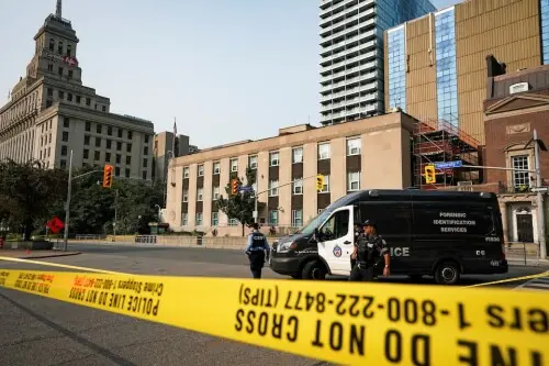 Shot fired outside US consulate in Toronto for second time this year
