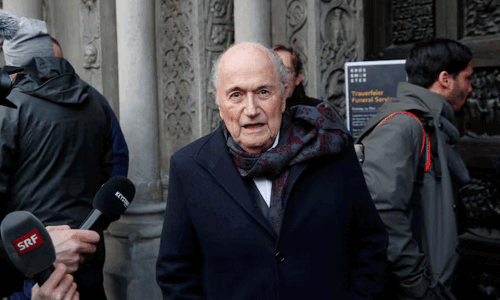 Ex-FIFA chief Blatter blasts plan to sell stake in World Cup to investors Ex-FIFA chief Blatter blasts plan to sell stake in World Cup to investors