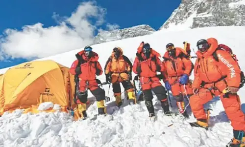 Drones deployed to locate missing climbers as search operation enters second day