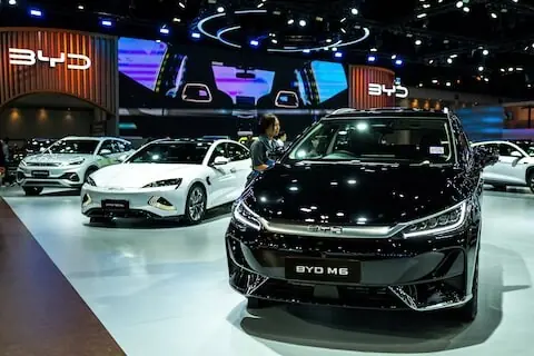 BYD's sales rise for third month, buoyed by exports BYD's sales rise for third month, buoyed by exports