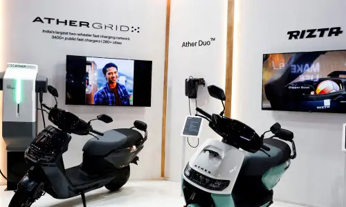 Ather Energy posts narrower quarterly loss, aided by firm scooter demand
