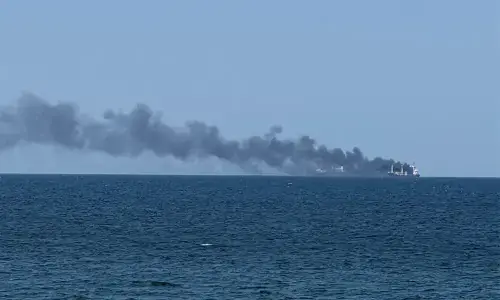 Russia hit two vessels near Ukraine's Odesa late Wednesday, TASS cites defence ministry