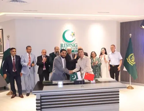 Pakistan's FIFA World Cup football maker teams up with Chinese co for sports footwear production