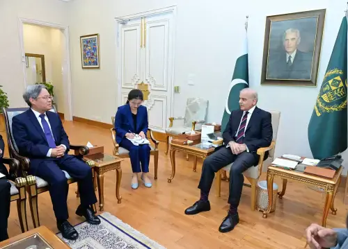Chinese envoy calls on PM
