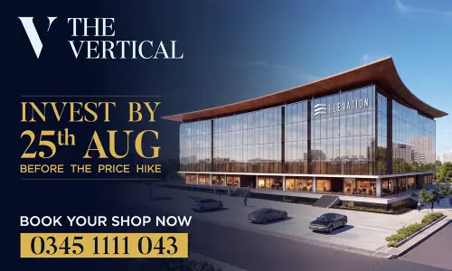 The Vertical strengthens its legacy with the groundbreaking of elevation, reinforcing Its position among Pakistan's fastest-growing developers The Vertical strengthens its legacy with the groundbreaking of elevation, reinforcing Its position among Pakistan's fastest-growing developers
