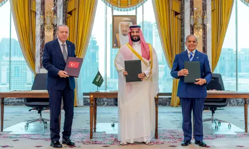 Erdogan eyes expansion of regional defence pact