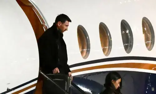 Messi returns after father's death but Miami knocked out of Leagues Cup Messi returns after father's death but Miami knocked out of Leagues Cup