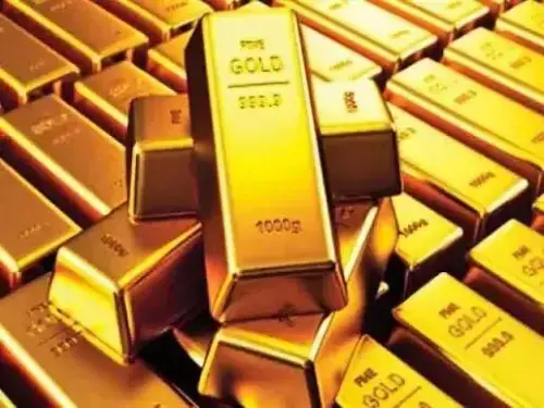 سونے کی قیمتوں میں اضافے کا سلسلہ رک گیا