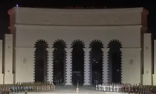 Yadgar-e-Fatah monument inaugurated on the eve of Pakistan's Independence Day