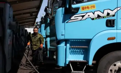 Iran war a boon for China&rsquo;s e-trucks, fuelling export surge