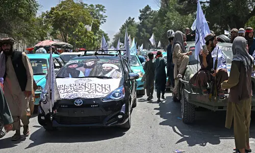 Street rallies held as Taliban govt marks five years ruling Afghanistan