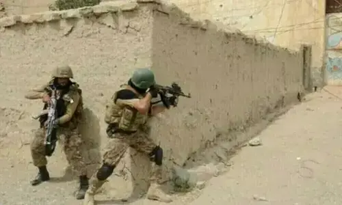 خاران : سیکیورٹی فورسز کے آپریشن میں 7 دہشت گرد ہلاک